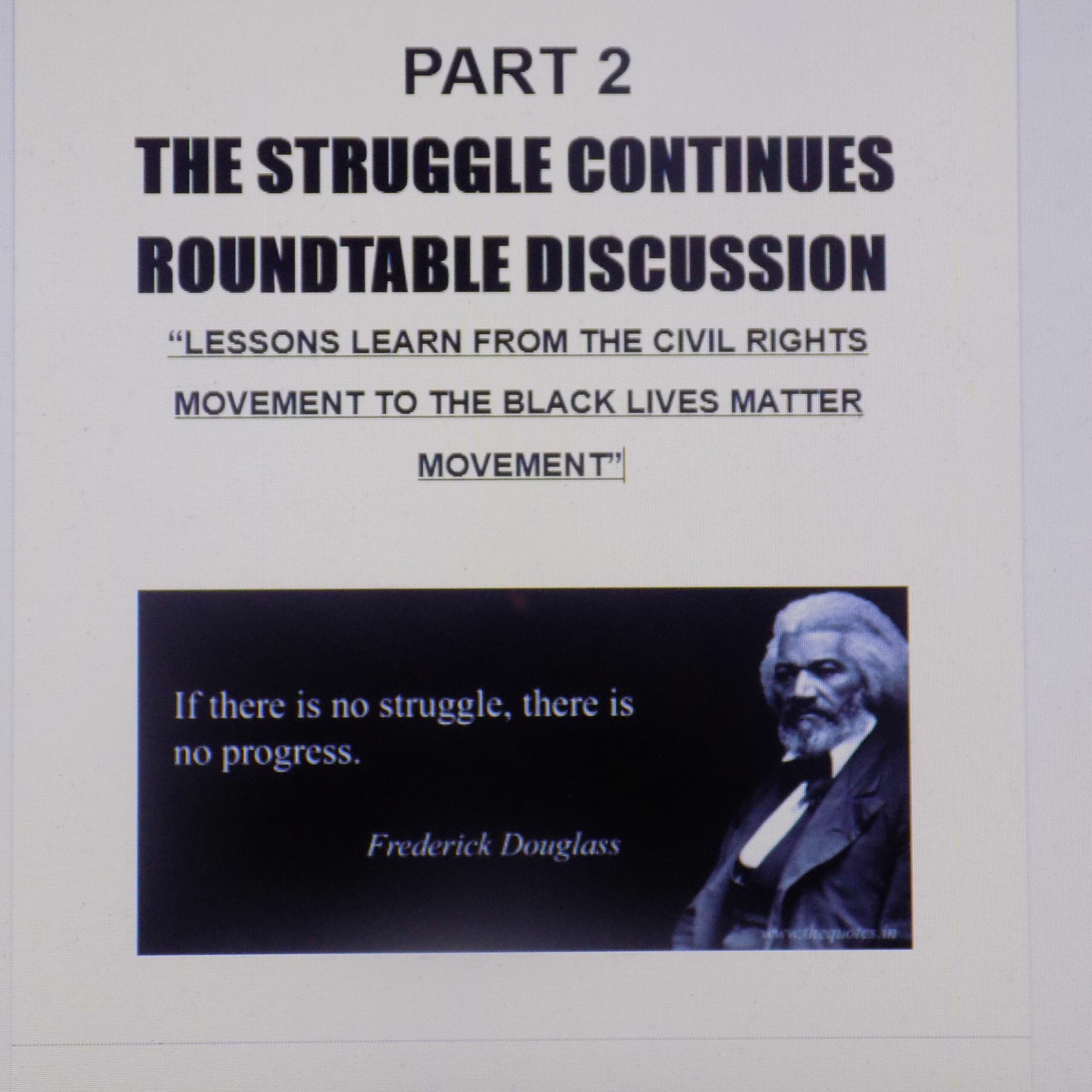 “LESSONS LEARN FROM THE CIVIL RIGHTS MOVEMENT TO THE BLACK LIVES MATTER ...