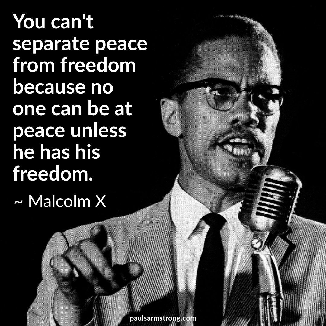 Reflection on thoughts and views of Malcolm X as express by Bro. X ...