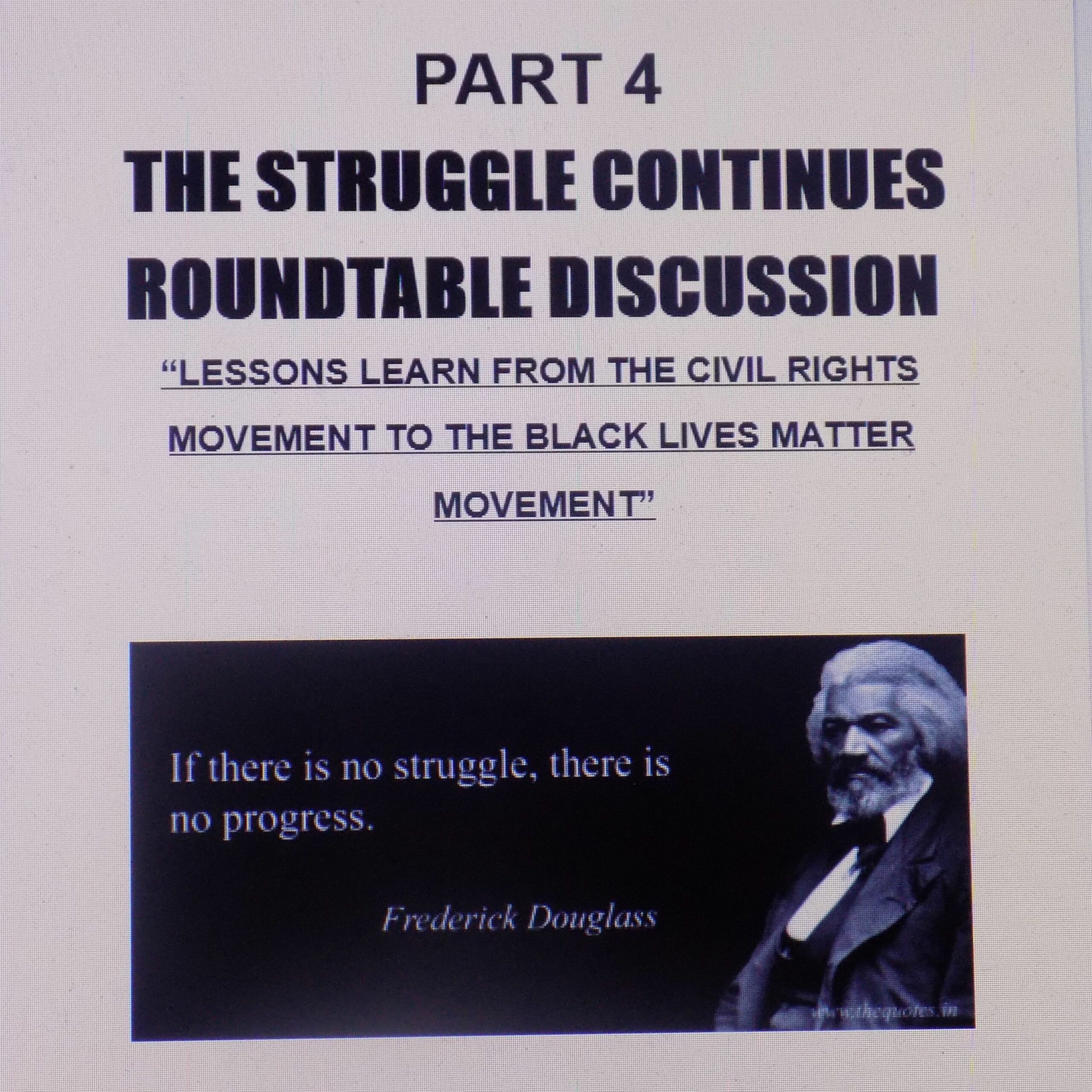 “LESSONS LEARN FROM THE CIVIL RIGHTS MOVEMENT TO THE BLACK LIVES MATTER ...