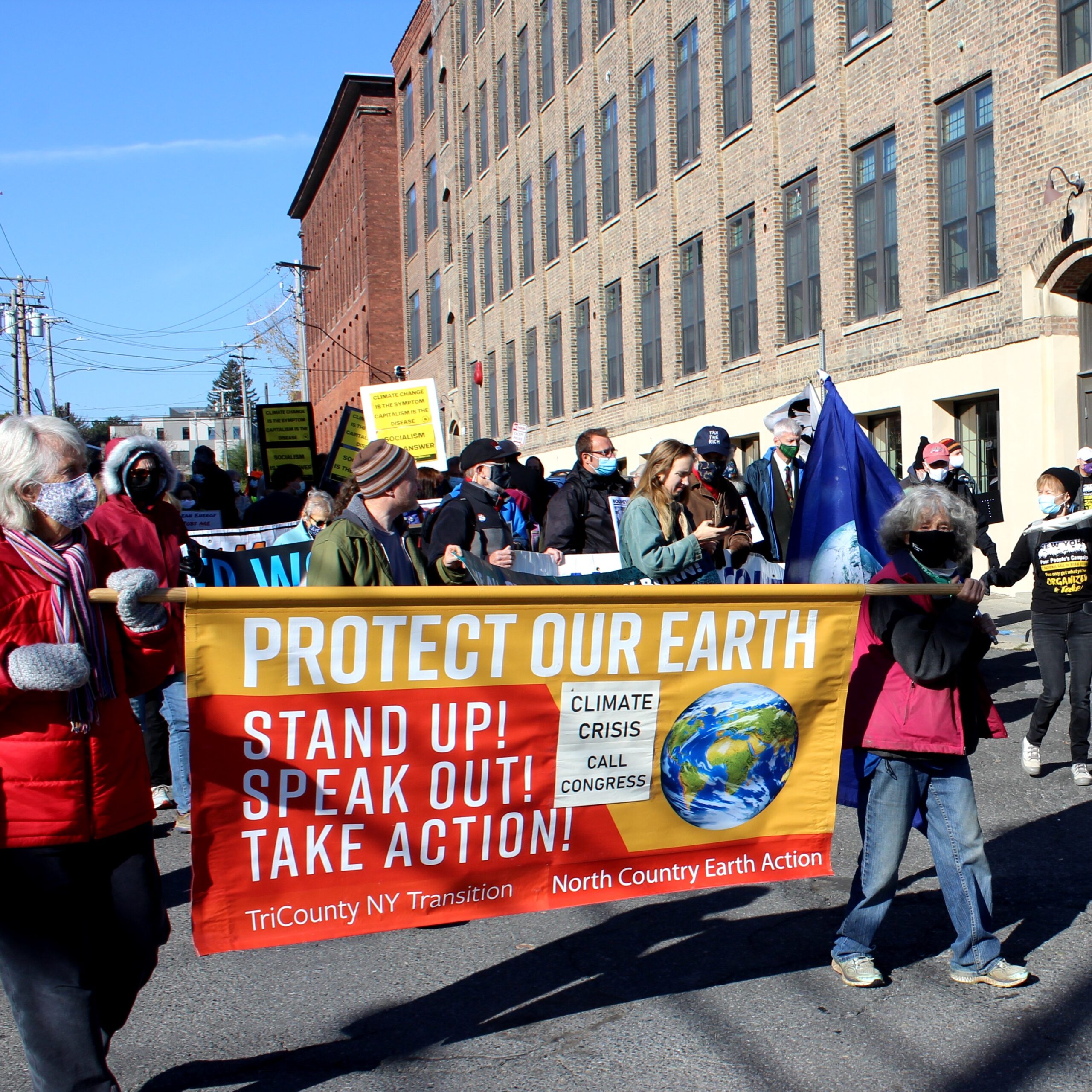 March to Urge NY Lawmakers to Pass the Climate and Community Investment ...