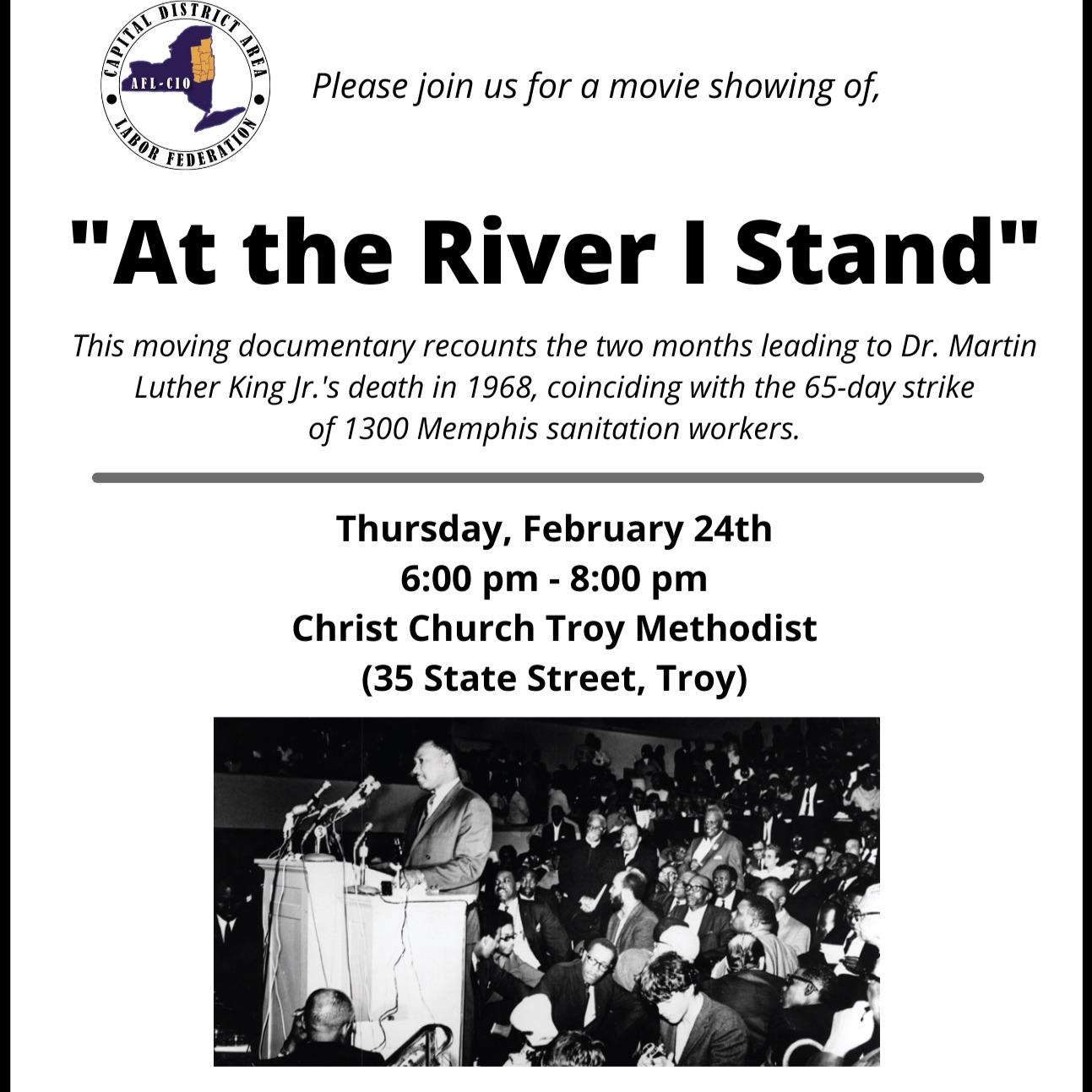 at the river i stand essay