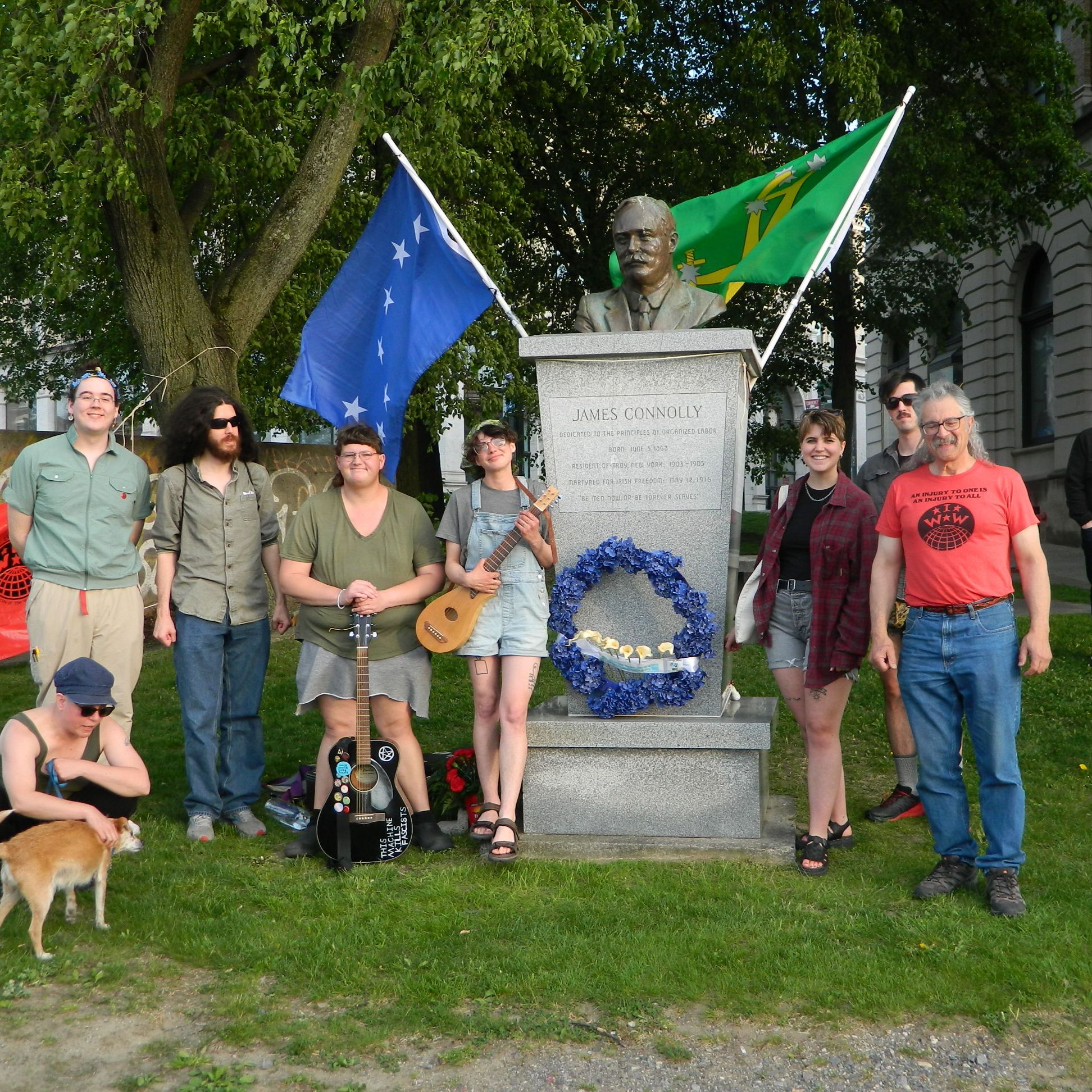 James Connolly Memorial Ceremony by Upstate NY IWW, - Sanctuary For ...