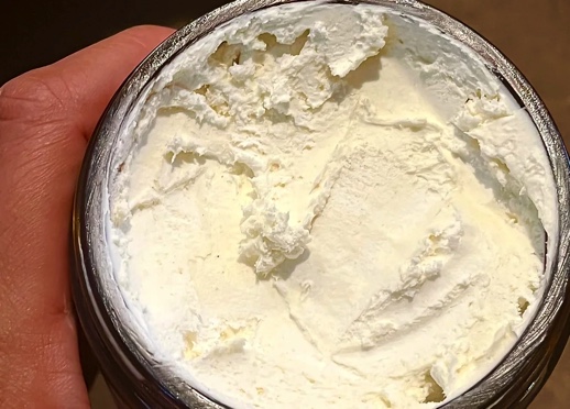 a photo of self made body butter